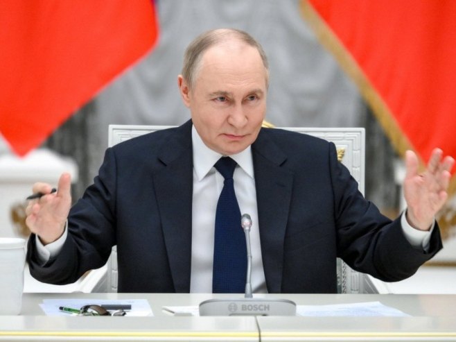 Vladimir Putin (Foto: EPA-EFE/GRIGORY SYSOEV/SPUTNIK/KREMLIN / POOL) Vladimir Putin (Foto: EPA-EFE/GRIGORY SYSOEV/SPUTNIK/KREMLIN / POOL) -