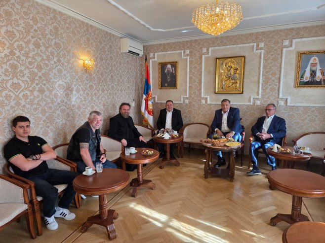 Dodik posjetio predvorje SPC u Moskvi (Foto: x.com/MiloradDodik) Dodik posjetio predvorje SPC u Moskvi (Foto: x.com/MiloradDodik) -