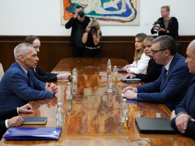 Aleksandar Vučić i Aleksandar Bocan-Harčenka (foto: TANЈUG/ ЈADRANKA ILIĆ) Aleksandar Vučić i Aleksandar Bocan-Harčenka (foto: TANЈUG/ ЈADRANKA ILIĆ) -