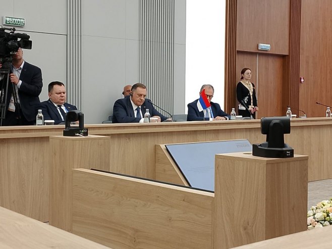 Pogledajte o čemu su razgovarali Dodik i Šojgu (VIDEO)