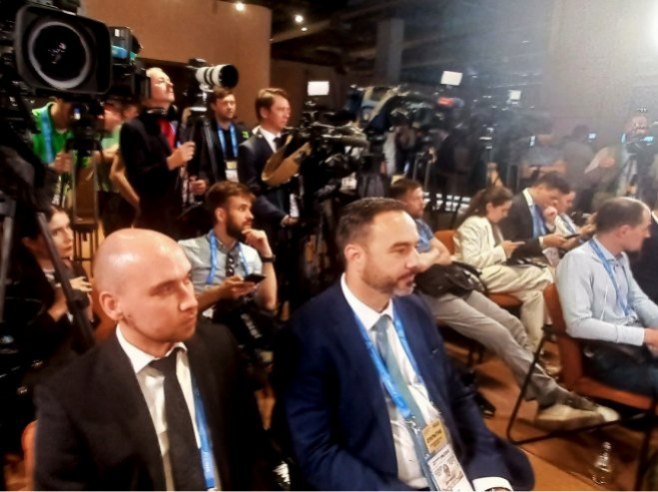 RTRS na konferenciji za novinare Sergeja Šojgua RTRS na konferenciji za novinare Sergeja Šojgua - Foto: RTRS