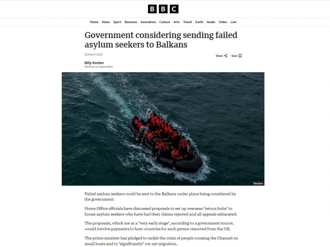 O deportaciji migranata u BiH, pisao i britanski Bi-Bi-Si (VIDEO)