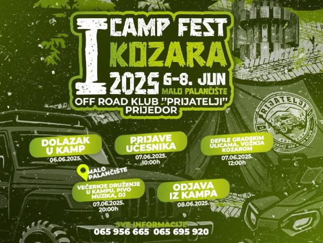 "Kamp fest Kozara 2025" (VIDEO)