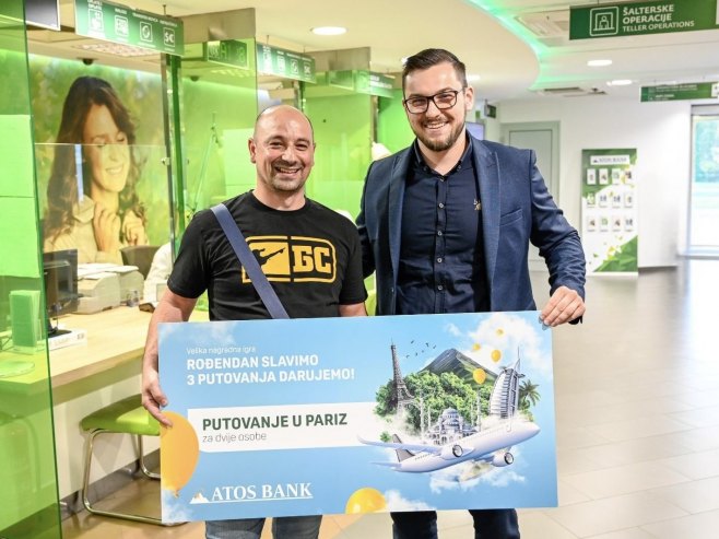 Završena rođendanska nagradna igra ATOS Banke - uručene tri vrijedne nagrade!