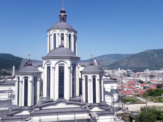 Saborna crkva u Mostaru proslavlja krsnu slavu - upitan nastavak obnove, potrebna pomoć (FOTO/VIDEO)