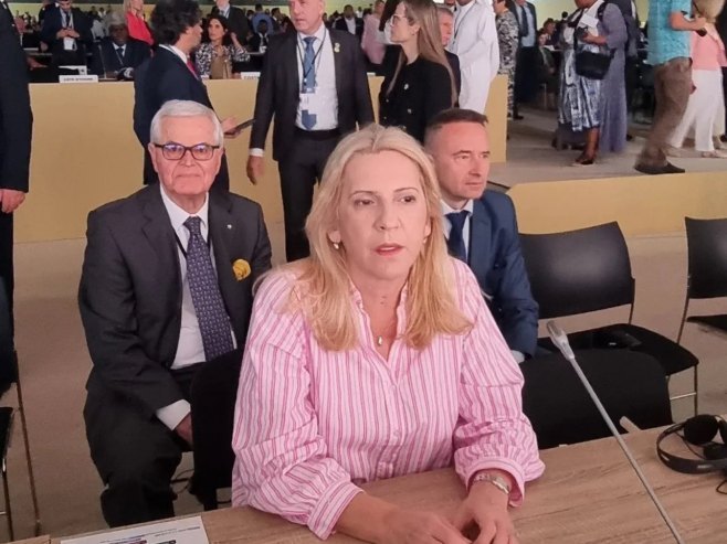 Cvijanović u Nici: Zaštita životne sredine nije izbor, već naša zajednička dužnost (FOTO)