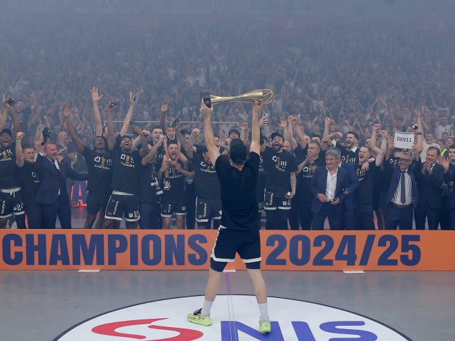 Partizan osmi put šampion ABA lige (FOTO/VIDEO)
