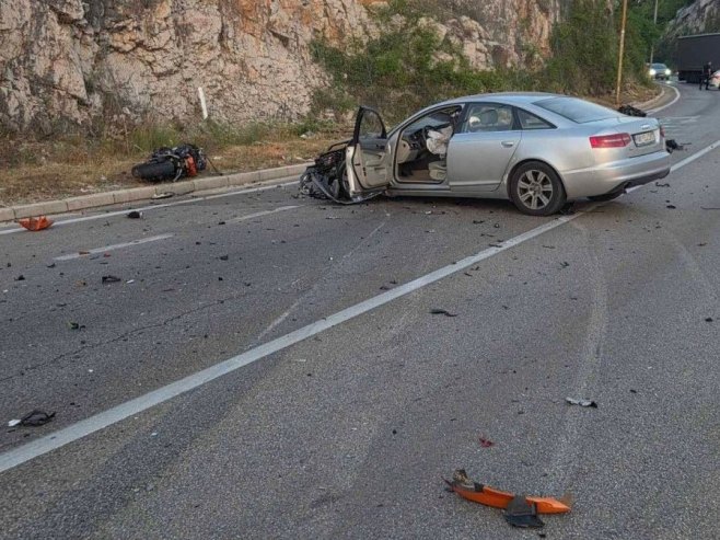 Nikšić: Nastradao motociklista, drugi teško povrijeđen