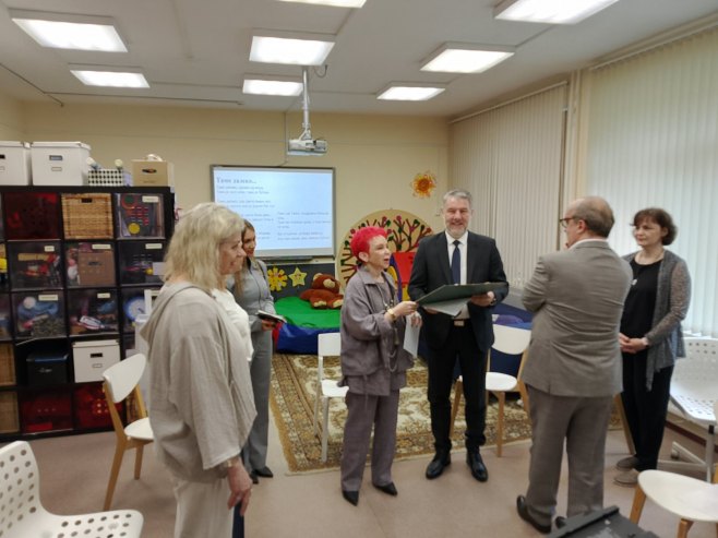 Šeranić posjetio školu za slijepe i slabovide u Sankt Peterburgu