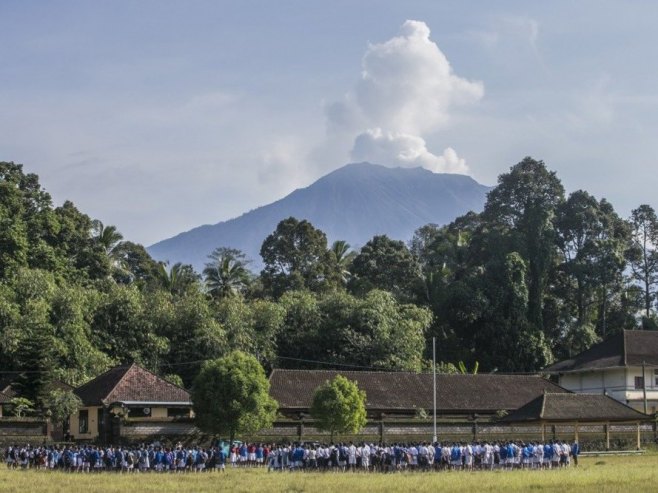 Vulkan, Bali (Foto: EPA-EFE/MADE NAGI/ilustracija) - 