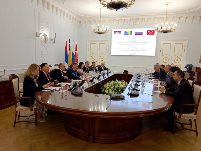 Dodik i Beglov Dodik i Beglov - Foto: RTRS