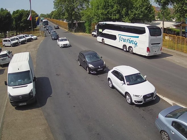 Pojačana frekvencija vozila na ulazu u BiH