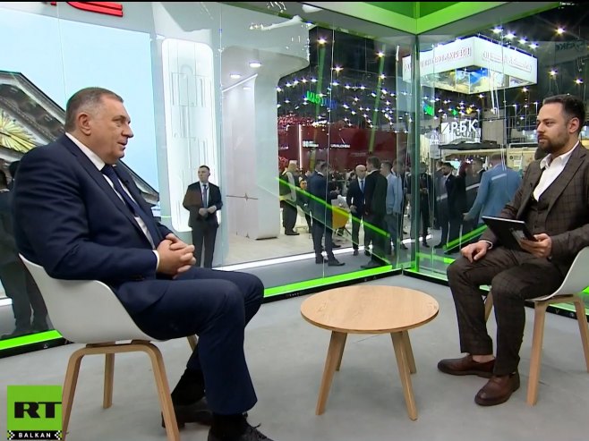 Gledajte intervju predsjednika Republike Srpske za RT Balkan