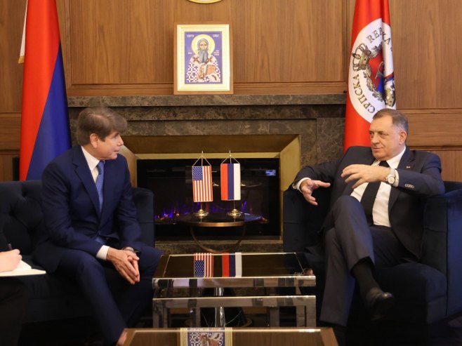 Blagojević: Šmit Srpsku tretira kao svoju koloniju; Imam zadatak da obavijestim Trampa o nepravdi prema srpskom narodu (VIDEO)