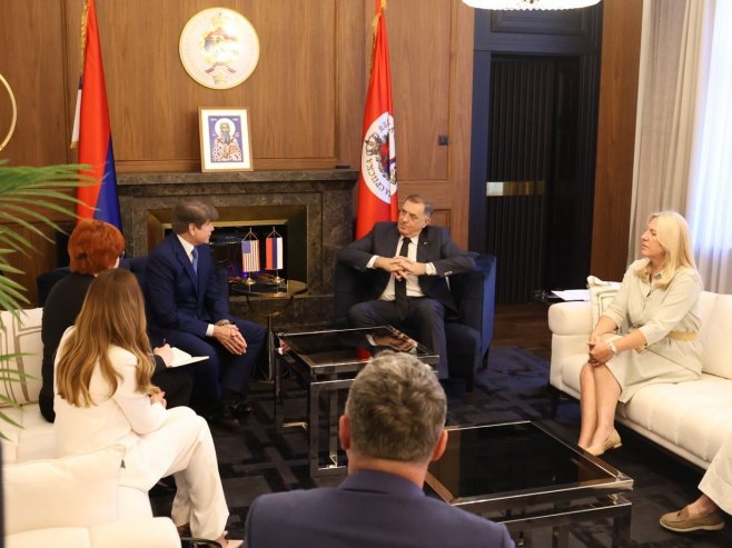 Rod Blagojević i Milorad Dodik Rod Blagojević i Milorad Dodik - Foto: predsjednikrs.rs/Dona Katušić