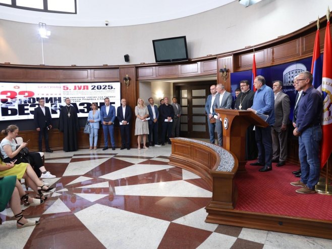 Dodik: U Podrinju ubijeno više od 3.000 Srba, među kojima veliki broj civila; Nije bilo razumijevanja međunarodnog faktora (VIDEO)