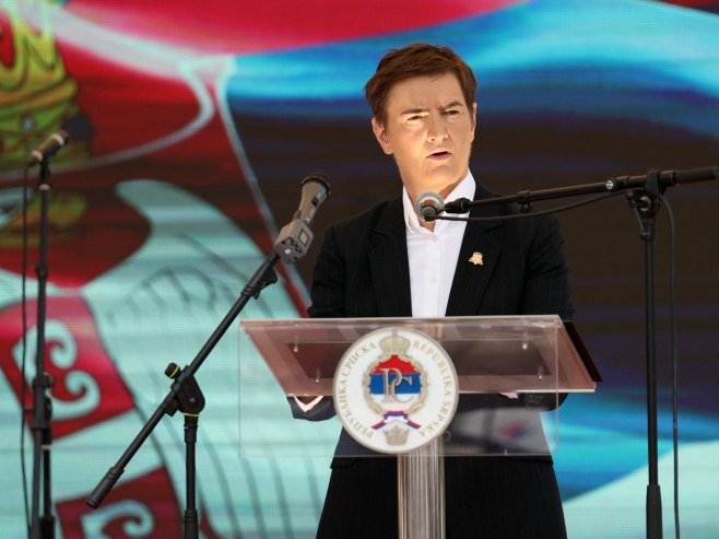 Brnabić: Dok je svijeta i vijeka zahtijevaćemo pravdu nad nevino ubijenim civilima (VIDEO)