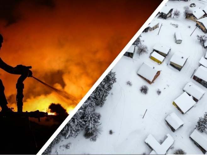 U nekim dijelovima Turske iznad 40 stepeni, a negdje pada snijeg (VIDEO)