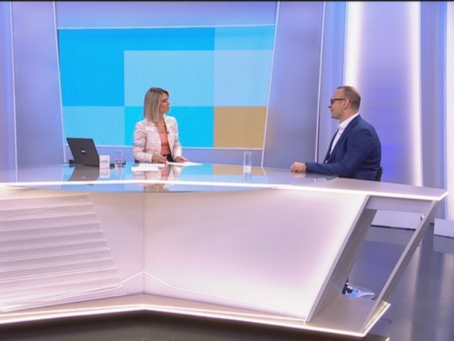 Јutarnji program, gost Nikola Šobot - Foto: RTRS