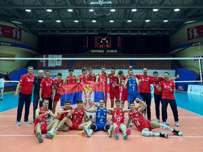 Odbojkaši Srbije protiv Turske za "zlato" u Banjaluci