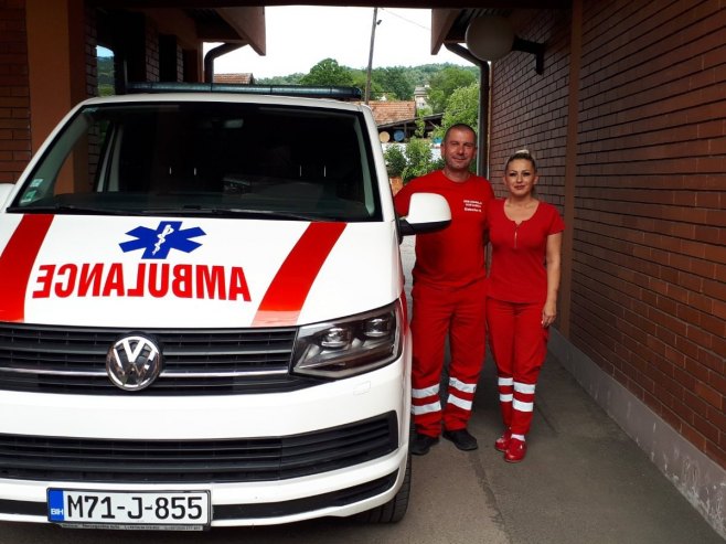 Djevojčica Anđela rođena u sanitetu na putu za bolnicu u Gradišci