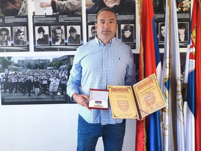 Denis Bojić odlikovan Ordenom časti "Predrag Peđa Leovac" (FOTO)