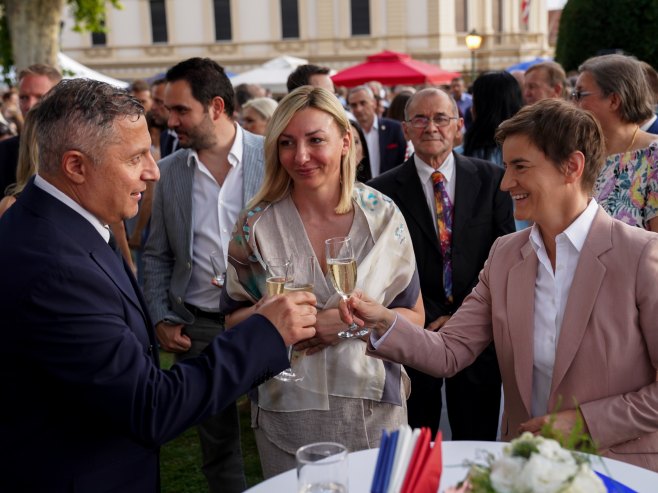 U ambasadi Francuske organizovan prijem povodom 14. jula