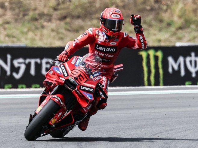 Španski motociklista Mark Markes pobjednik trke Moto GP šampionata u Brnu