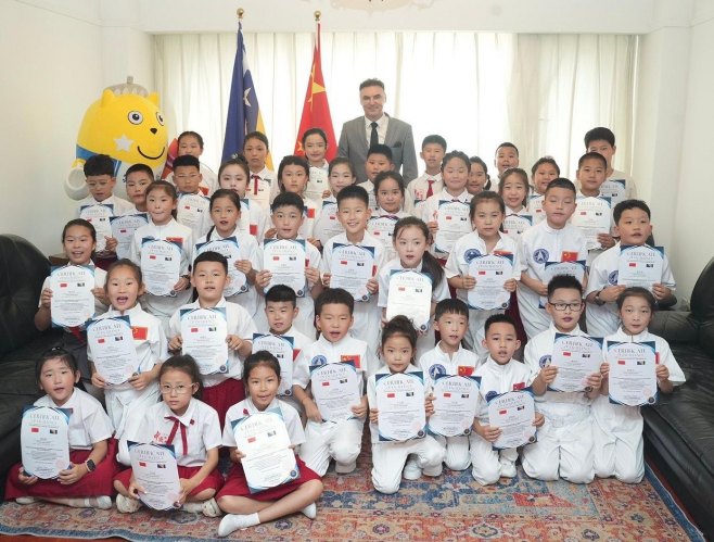 Ambasada u Pekingu organizovala druženje "Mali Kinezi - veliki prijatelji BiH"