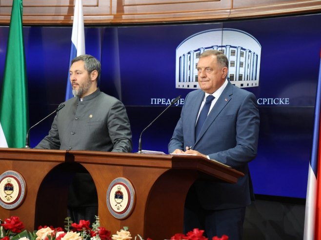 UŽIVO - Konferencija za novinare nakon radnog sastanka delegacija Srpske i Tatarstana