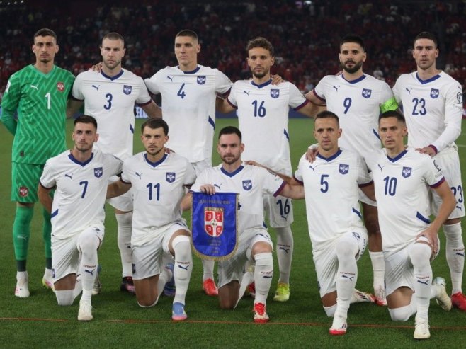 Fudbaleri Srbije (foto: arhiva/EPA/MALTON DIBRA) - 