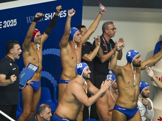 Vaterpolisti Grčke (foto: EPA/SIMON LIM) - 