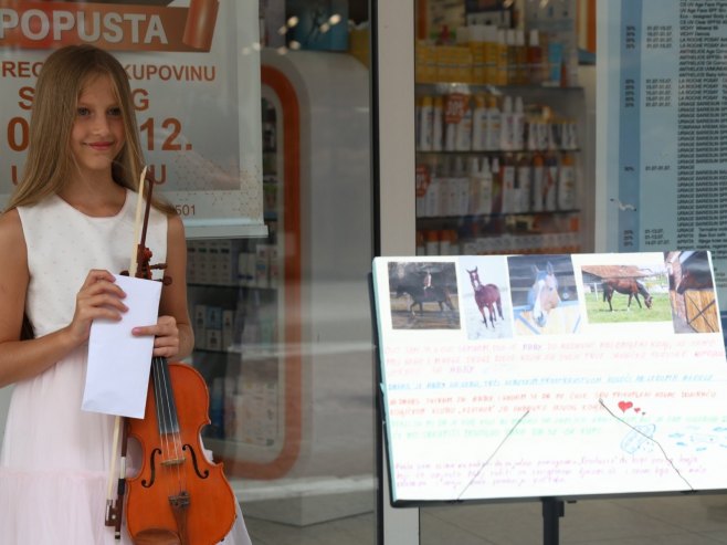 Djevojčica Vanja iz Banjaluke uplatila novac za novog terapeutskog konja