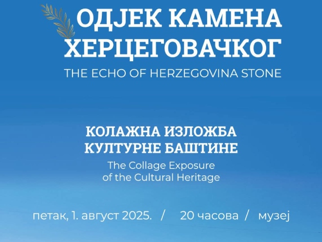 U petak u Bileći izložba "Odjek kamena hercegovačkog"