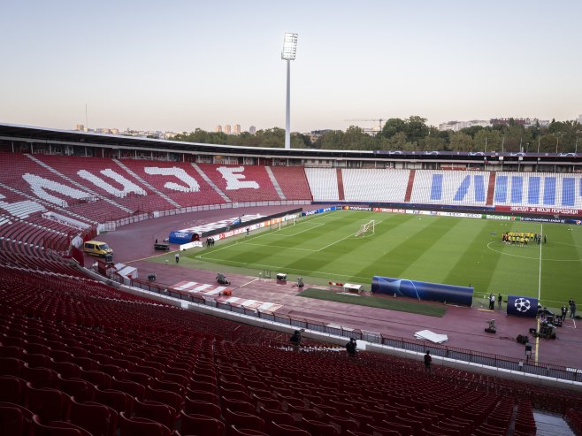 Incidenti ispred stadiona Rajko Mitić pred meč Crvena zvezda - Linkoln