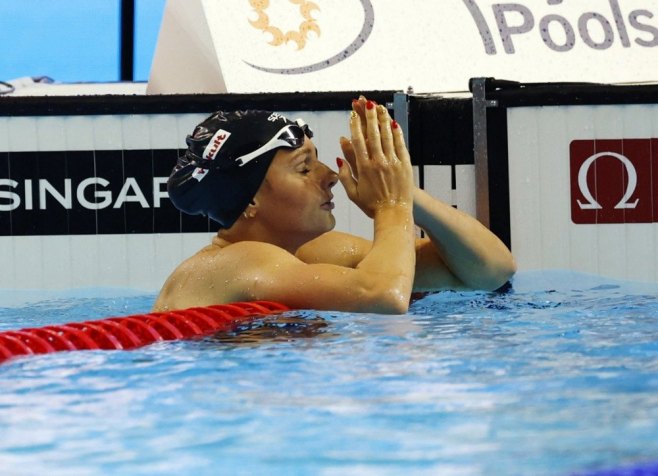 Samer Mekintoš osvojila zlatnu medalju na 200 metara delfin