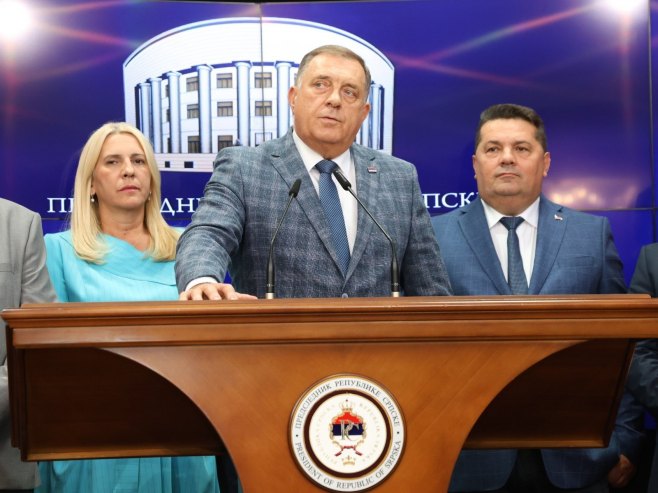 Dodik: Udar na Republiku Srpsku, ne priznajem krivično djelo koje je nametnuo Šmit (VIDEO)
