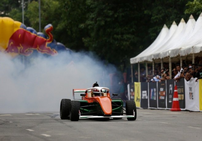 Formula 4, arhivska fotografija (foto: EPA/JAGADEESH NV) Formula 4, arhivska fotografija (foto: EPA/JAGADEESH NV) -