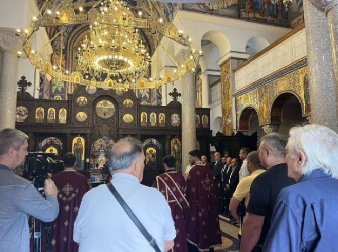 Parastos za ubijene Srbe, Saborni Hram Hrista Spasitelja Parastos za ubijene Srbe, Saborni Hram Hrista Spasitelja - Foto: RTRS