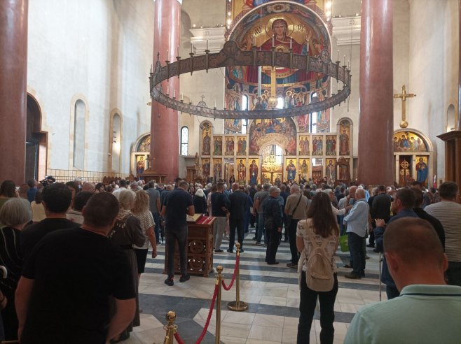 Dan sjećanja na prognane i stradale, Crkva Svetog Marka u Beogradu Dan sjećanja na prognane i stradale, Crkva Svetog Marka u Beogradu - Foto: RTRS