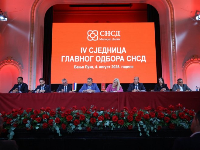 U Banjaluci sjednica Glavnog odbora SNSD-a; Konferencija za novinare na RTRS