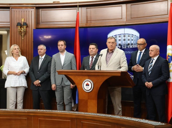 Milorad Dodik, konferencija za novinare Milorad Dodik, konferencija za novinare - Foto: predsjednikrs.rs/Borislav Zdrinja