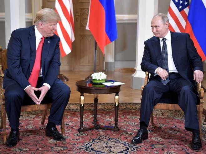 Donald Tramp i Vladimir Putin (foto: arhiva/EPA/ALEXEY NIKOLSKY/SPUTNIK/KREMLIN / POOL) - 