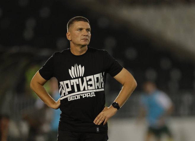 Srđan Blagojević nije više trener fudbalera Partizana