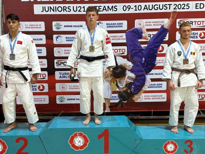 Banjalučki džudista Adrian Đurđević postao šampion Balkana (FOTO/VIDEO)