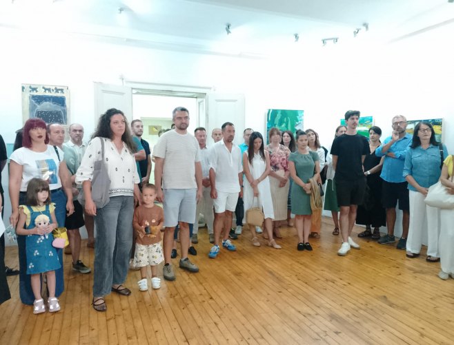 Novi Grad - otvaranje izložbe Likovne kolonije "Rakani" Novi Grad - otvaranje izložbe Likovne kolonije "Rakani" - Foto: SRNA