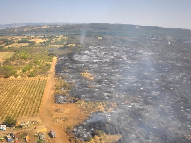 Požar (foto: TANJUG/ OMK MUP REPUBLIKE SRBIJE) - 
