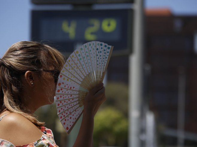 Meteoalarm (Foto:  EPA/SALAS) - 