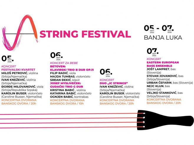 A String Fest: Trodnevni festival gudačke muzike u Banjaluci