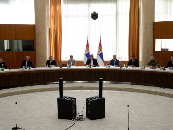 Završena sjednica Savjeta za nacionalnu bezbjednost Srbije